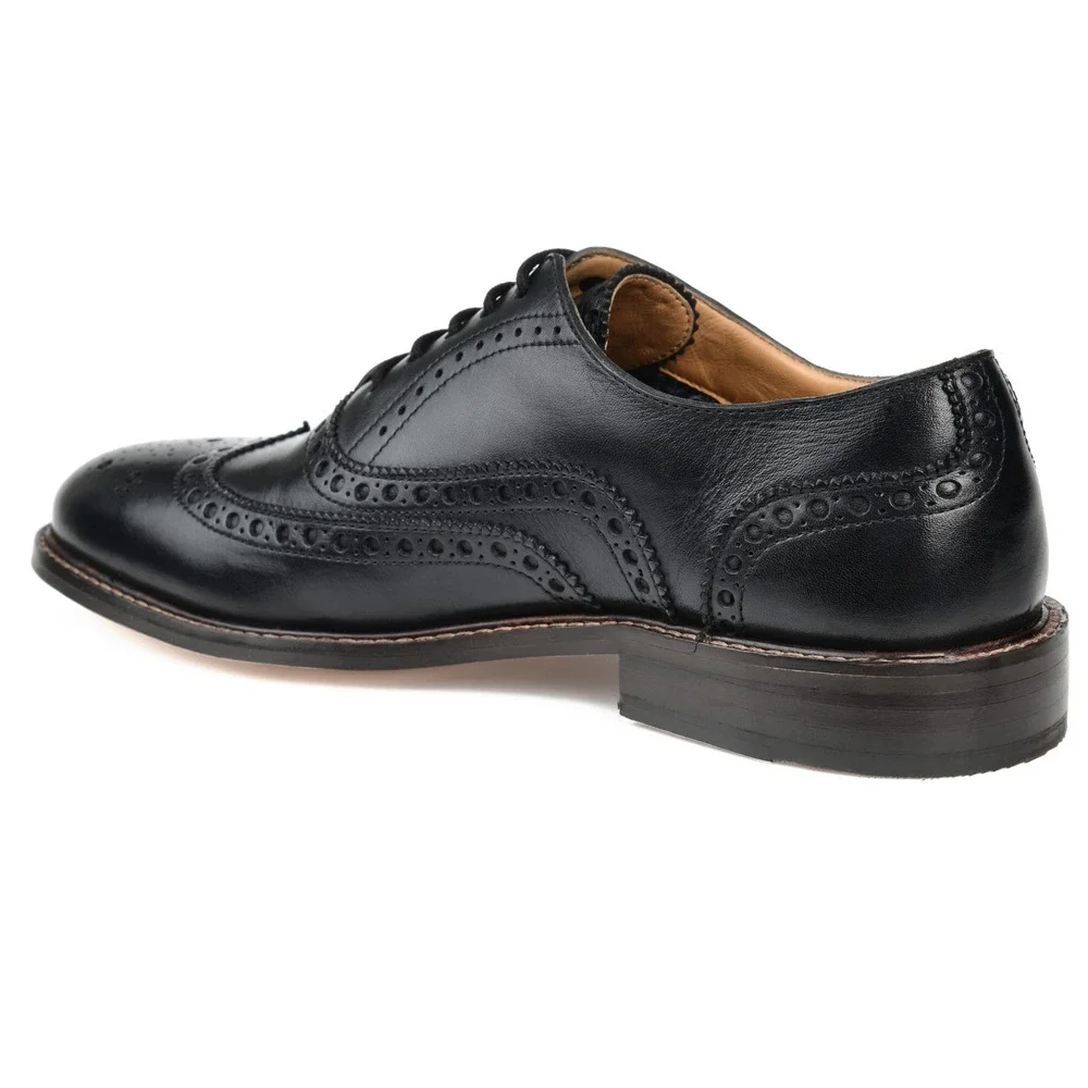 Thomas & Vine Mens Franklin Tru Comfort Foam Lace-up Dress Wingtip Oxford 12 M